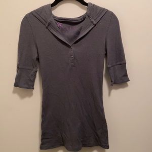 Nollie Hooded Waffle Shirt